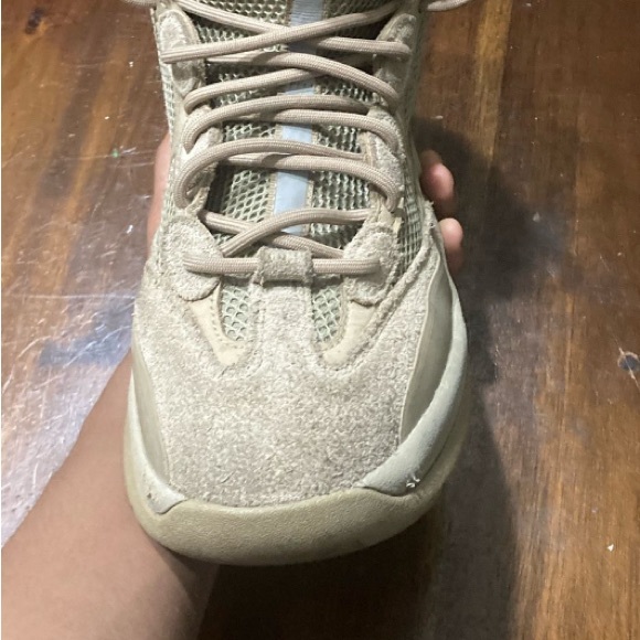 tan yeezy boots